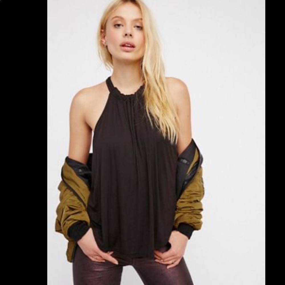 Free People “We the Free” Red Hot Tank